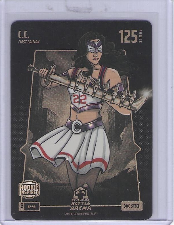 2024 Bo Jackson Battle Arena Battlefoil C.C. Steel # BF-45 Caitlyn Clark ROOKIE