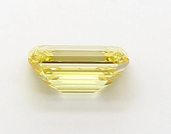 .91 Ct Fancy Intense Yellow VS1 6.67-4.64*3 mm IGI Certified Lab Grown Diamond - Image 2 of 4