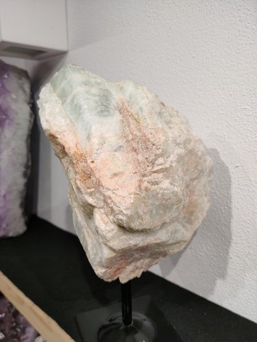 XL Aquamarin auf Metallständer 7,52kg 32cm hoch - Bild 8 von 10