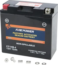 WPS Fire Power CT14B-4 Sealed Factory Activated Battery #CT14B-4