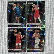 🧊🏀 2024 Panini WNBA Cracked Ice Prizm 4-Card Set – Rookies & Vets!