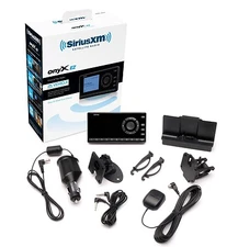 SiriusXM Satellite Radio XEZ1V1 Onyx EZ Satellite Radio with Vehicle Kit - Black