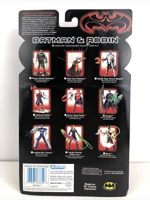 1997 Kenner Batman & Robin Batgirl Action Figure Toy New | eBay