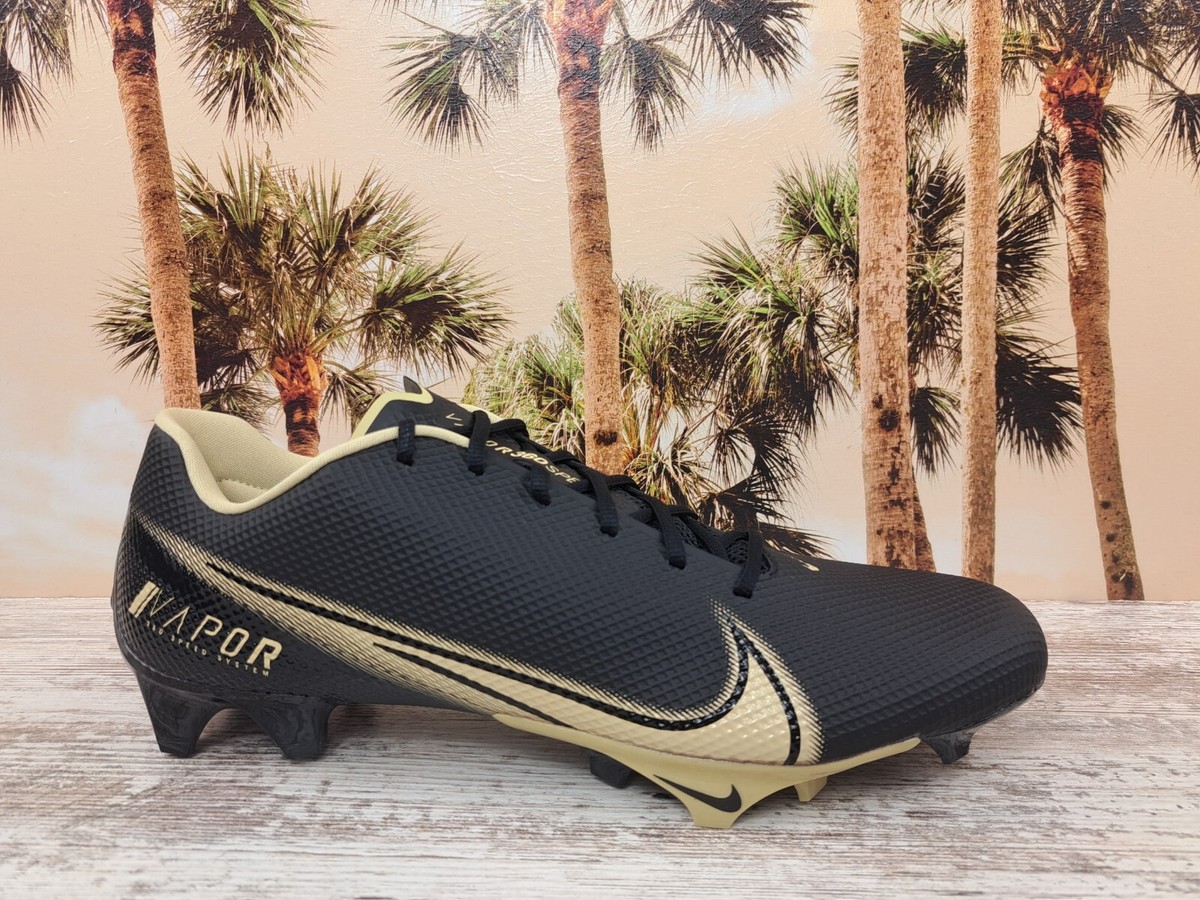 Nike Vapor Edge Speed 360 Football Cleats Black Gold CV6349-004