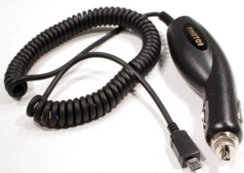 Cargador de coche + funda de cinturón para Verizon LG Exalt LTE VN220, Fathom VS750 - Imagen 2 de 5