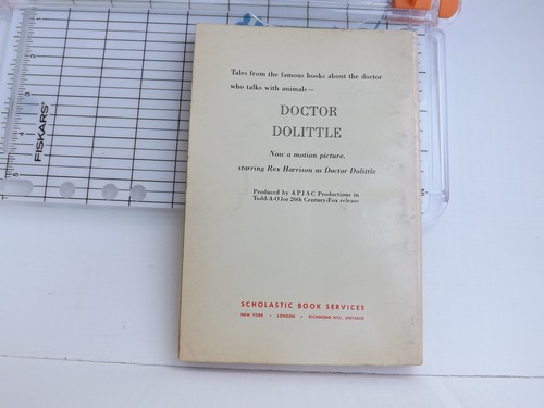 Vtg. Doctor Doolittle Tales Dale Lofting, humor illustrated 1st PB printing 1968 - Picture 2 of 3
