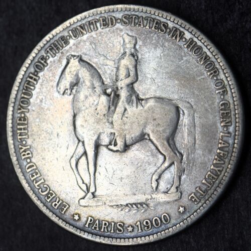 1900 Lafayette Silver Dollar $1 - COINGIANTS - - Picture 2 of 2