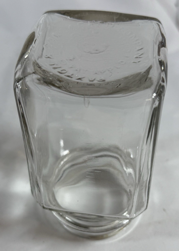 Vintage Glass 1940's Butter Nut Delicious Brand Coffee Jar NO LID - Picture 6 of 7