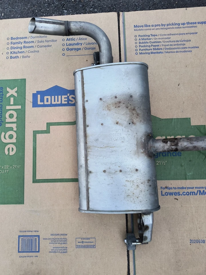 Глушитель и труба Toyota 17430-37A70 2016-2022 Toyota Prius Prime Prius полный привод от оригинального производителя - Изображение 4 из 4