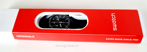 SWATCH, SWISS MADE,MEINE SPUR, MEN'S CHRONOGRAPH WATCH, SUSN407, NEW IN BOX - Picture 7 of 7
