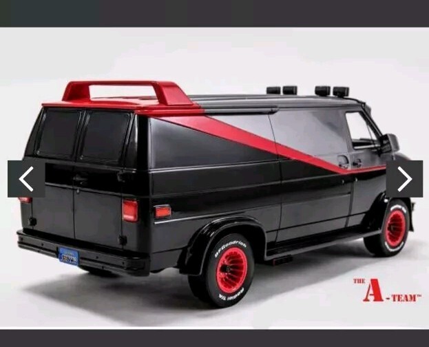 1/12 Scale 1983 GMC Vandura Black 