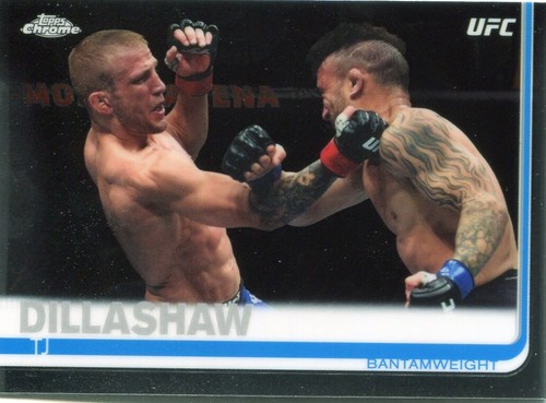 2019 Topps UFC Chrome TJ Dillashaw #83 card