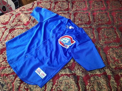 VINTAGE MLB MINORS CHICAGO BUFFALO BASEBALL TRIKOT GR XL GENÄHTES LOGO - Bild 8 von 15