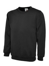 Mens Classic Work & Leisure Sweatshirt Size XS to 4XL - WORK SPORT CASUAL JUMPER