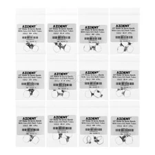 4PCS AZDENT Dental Orthodontic Bands Buccal Tube 1st Molar Roth.022 35#-40+#