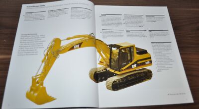 Caterpillar 315B L Bagger Excavator Cat Specification Brochure