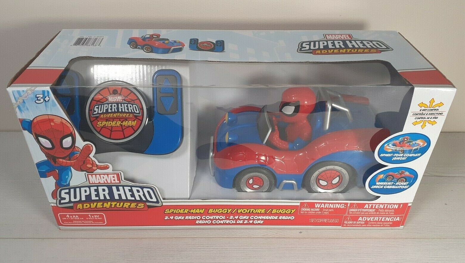 Héros Marvel Super Hero Adventures Kid Arachnid Web Roues