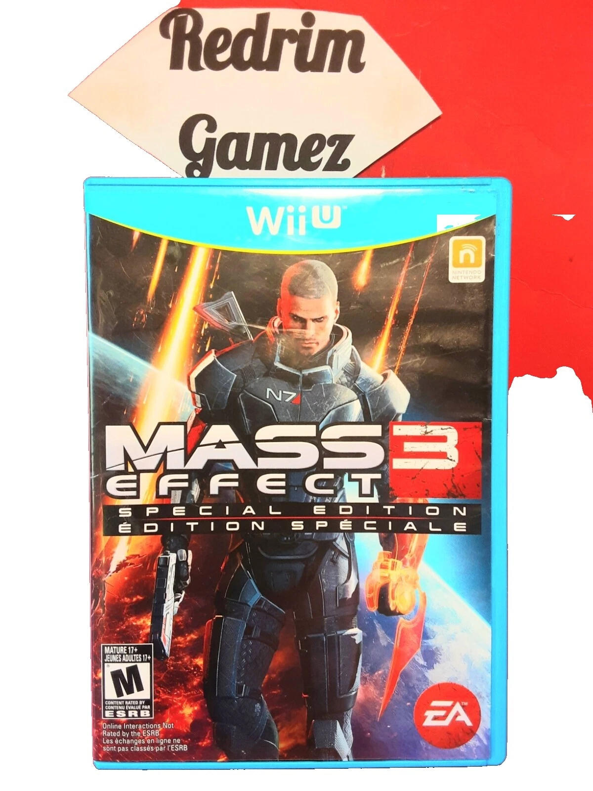 Nintendo Wii U Mass Effect 3 Role Playing Video Games