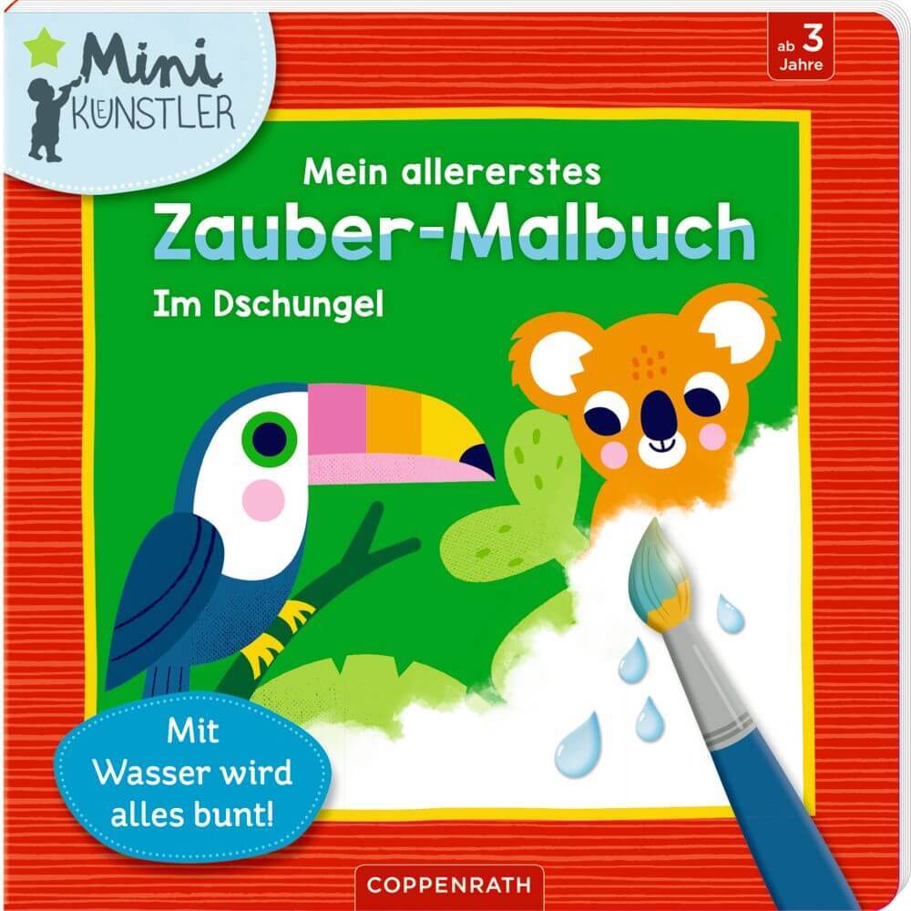 Thumbnail - Mein Allererstes Zauber-malbuch: Dschungel (mini-künstl.)