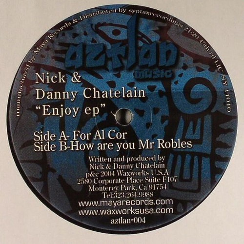 Nick & Danny Chatelain - Enjoy EP (12", EP)