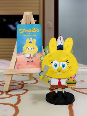 Pop Mart Labubu The Monsters SpongeBob SquarePants Series Figure