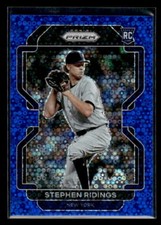 2022 Panini Prizm #242 Stephen Ridings 62/199 Rookie Blue Donut Circles Yankees