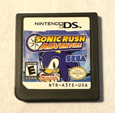 Jeu Sonic Rush Adventure DS – Neuf Sous Blister, Version Française