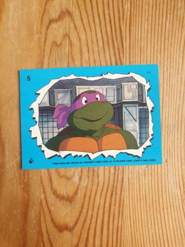 Teenage Mutant Ninja Turtles - TMNT - Series 2 Stickers - Topps - 1990 - Various - Picture 8 of 19