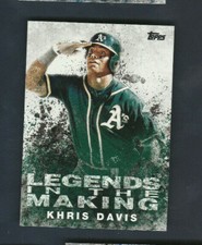 2018 Topps Update Series Legends in the Making # LITM-17 Khris Davis