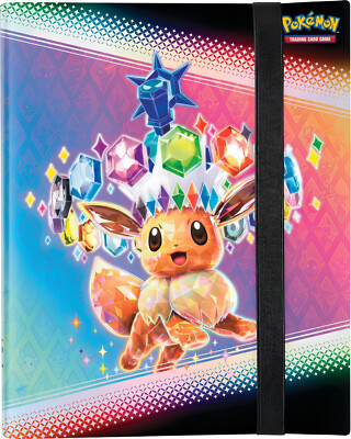 Pokemon Prismatische Entwicklungen EVOLI Binder 9-Pocket Sammel-Album 360 Karten