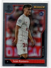 2021-22 Topps Merlin Soccer #6 Ivan Romero SEVILLA FC Rookie Card 91. rookie card picture