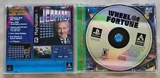 Wheel of Fortune Greatest Hits PS1 (Sony Playstation 1, 1998) CIB, Complete