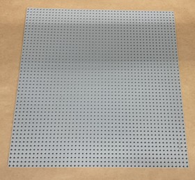 LEGO 628 Light Bluish Gray Baseplate 48 x 48 Light Playwear