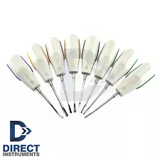 8 Pcs Dental Luxating Elevators Oral Surgery Tooth Extraction Apical Root Tip CE