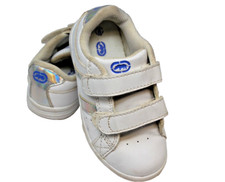 Marc Ecko UNLTD Toddler White Sneakers US 8 Double Strap Boys or Girls Shoes