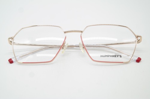 Brille HUMPHREYS 582330 Gold Rot Eckig Brillengestell eyeglasses Neu - Bild 6 von 6