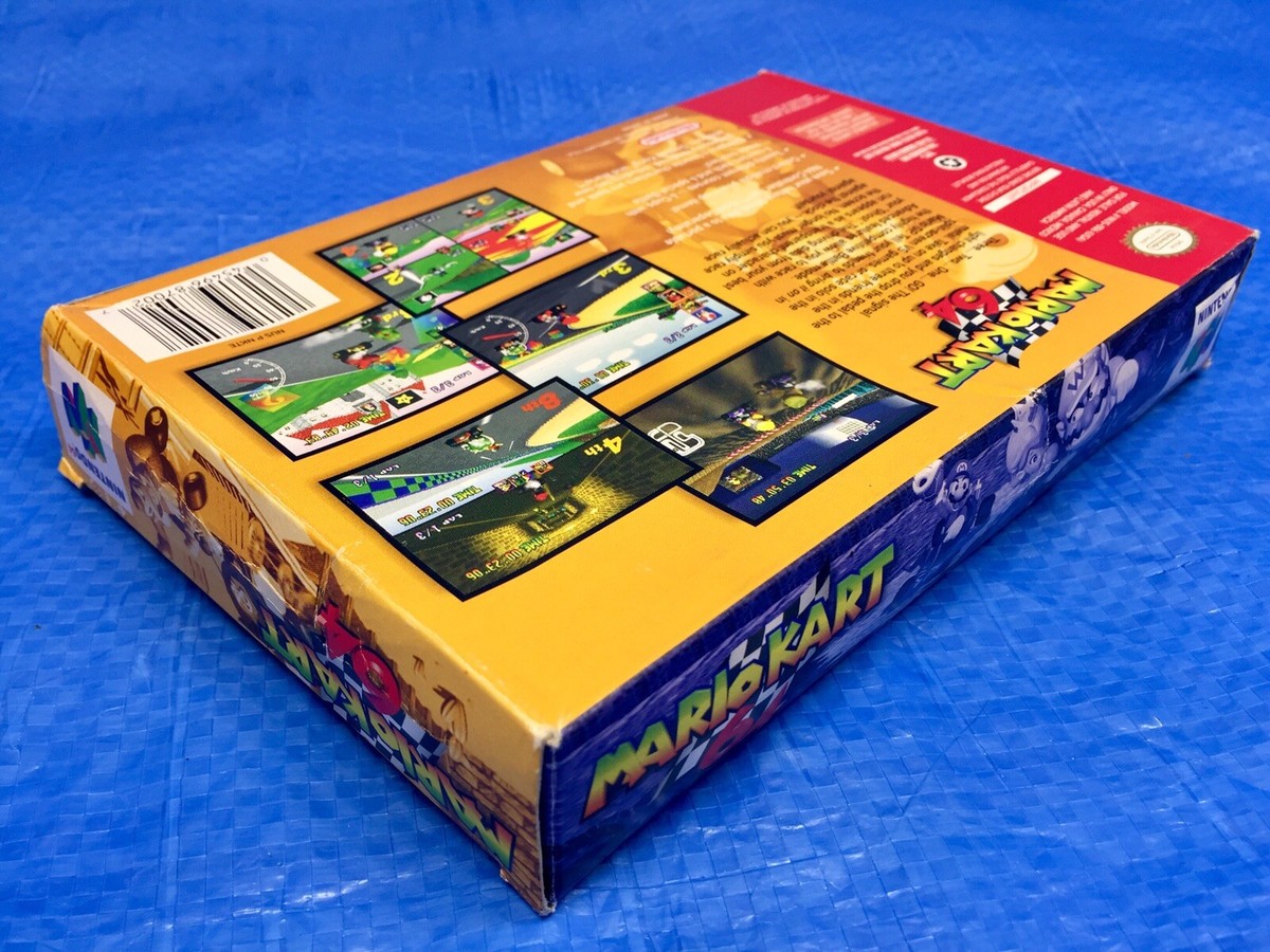 Authentic Nintendo 64 Mario Kart 64 Complete Game in Box | eBay Authentic Nintendo 64 Mario Kart 64 Complete Game in Box | eBay