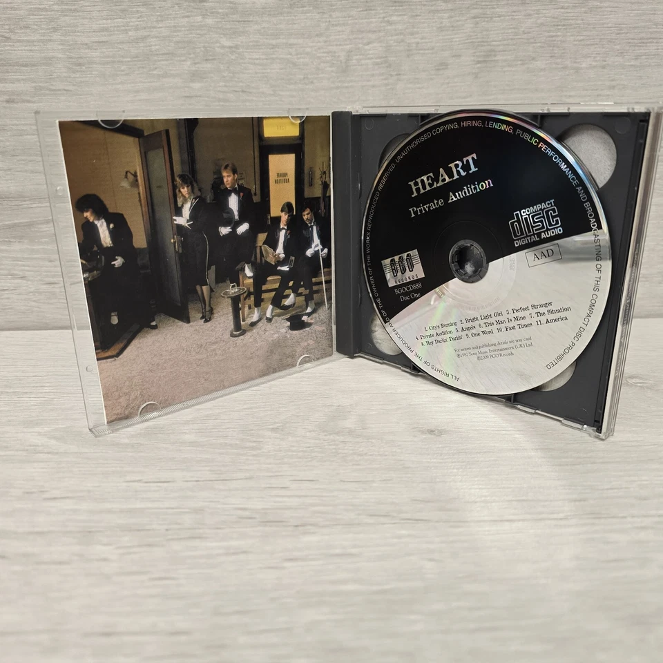 Heart - Private Audition / Passionworks Double Album BGO Remastered 2009 Scarce Foto 4 de 4