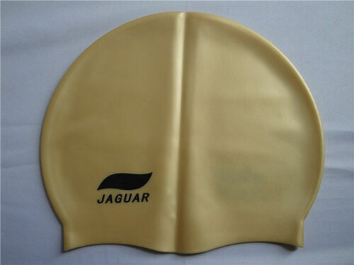 NEW 100% Silicone Swimming swim cap Water-proof 1 x size fits all aquamania OZ - Picture 4 of 9