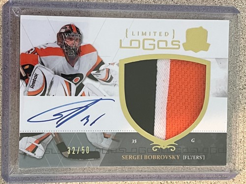 SERGEI BOBROVSKY Limited Logos Patch auto /50 ROOKIE 2010-11 The Cup LL-BB
