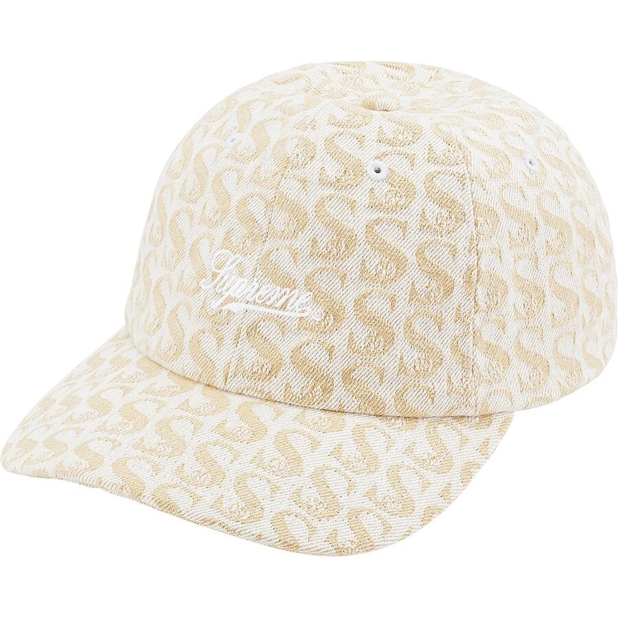CHAPEAU MONOGRAM MONOGRAMME SUPREME TAN 6 PANNEAUX NEUF AVEC ÉTIQUETTES TAILLE UNIQUE 
