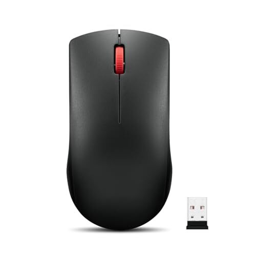 Lenovo Wireless Mouse WL150 - 2.4G Nano USB-A Ambidextrous Ergonomic Mouse – ...