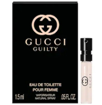 Gucci Guilty Pour Femme edt  .05oz Trial Spray Vial NEW