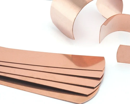 Bracelet Cuff Blanks, Raw Copper Sheet, RBBP ( stamping ) 160 mm 20 gauge 0.8mm
