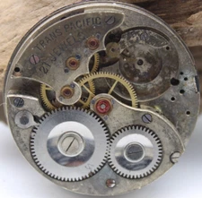 LANGENDORF TRANS PACIFIC POCKET WATCH MOVEMENT 21j 42.8mm SWISS (CC)