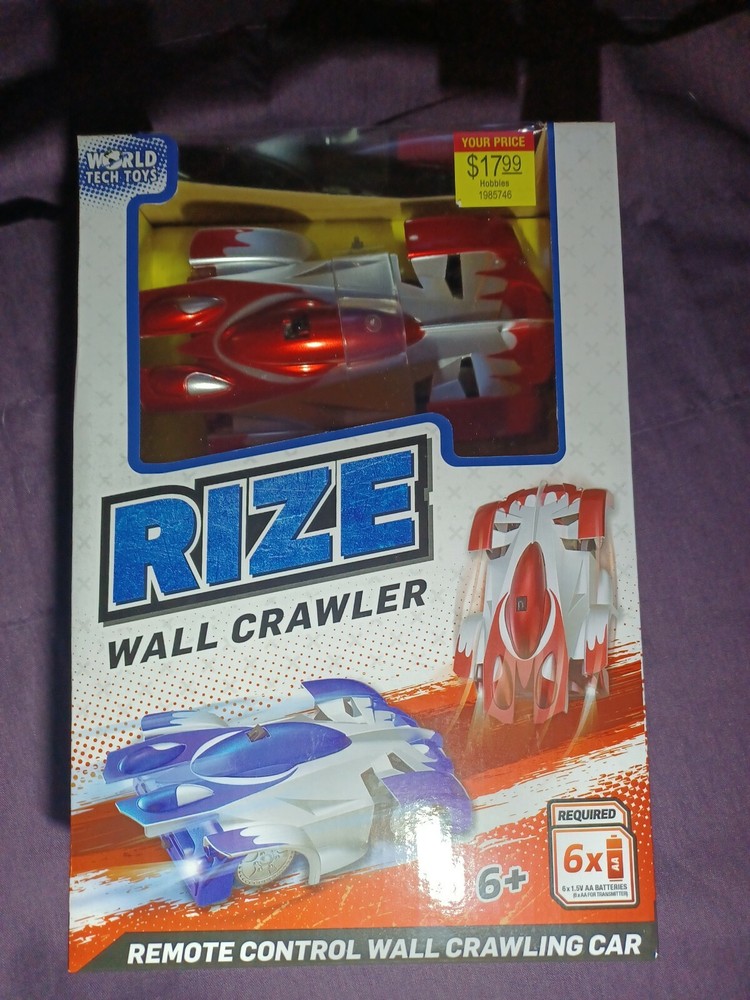 Car wall Climbing Radio Remote Control Racing Toy will b including battery's