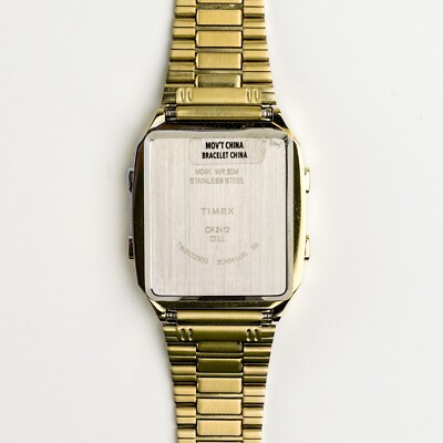Timex Q Timex Reissue Digital LCA 32.5mm Stainless Steel