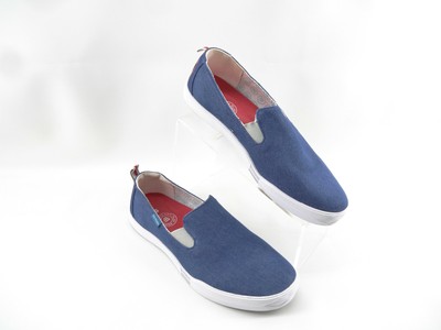 canvas slip on loafers