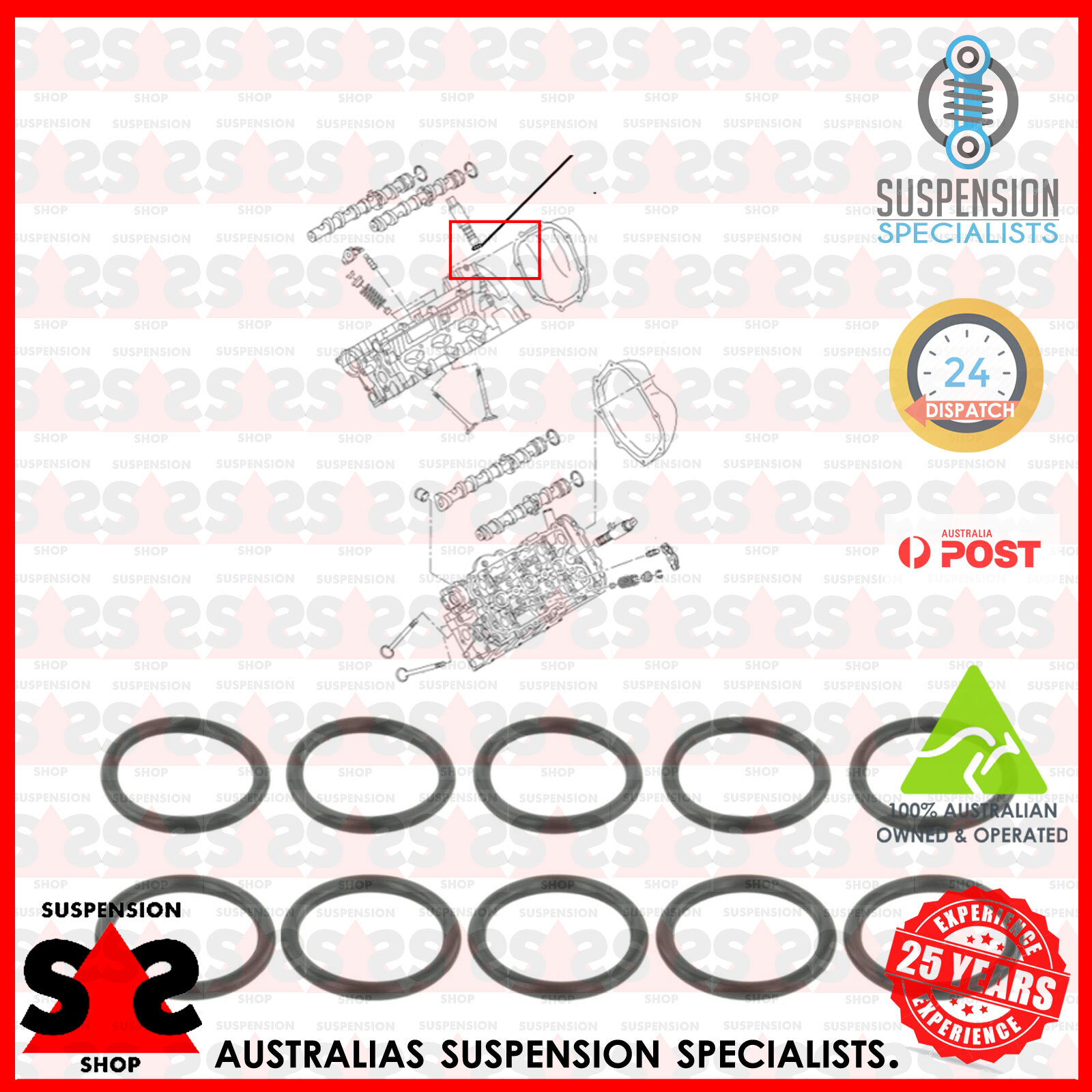 Seal Ring, Oil Pressure Regulating Valve Suit SKODA Yeti (5L) 1.4 TSI YETI (5L) eBay
