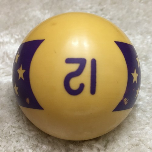 #12 Pool Ball. Antique, Vintage And Current Style Balls. Many To Choose From. - Picture 295 of 615